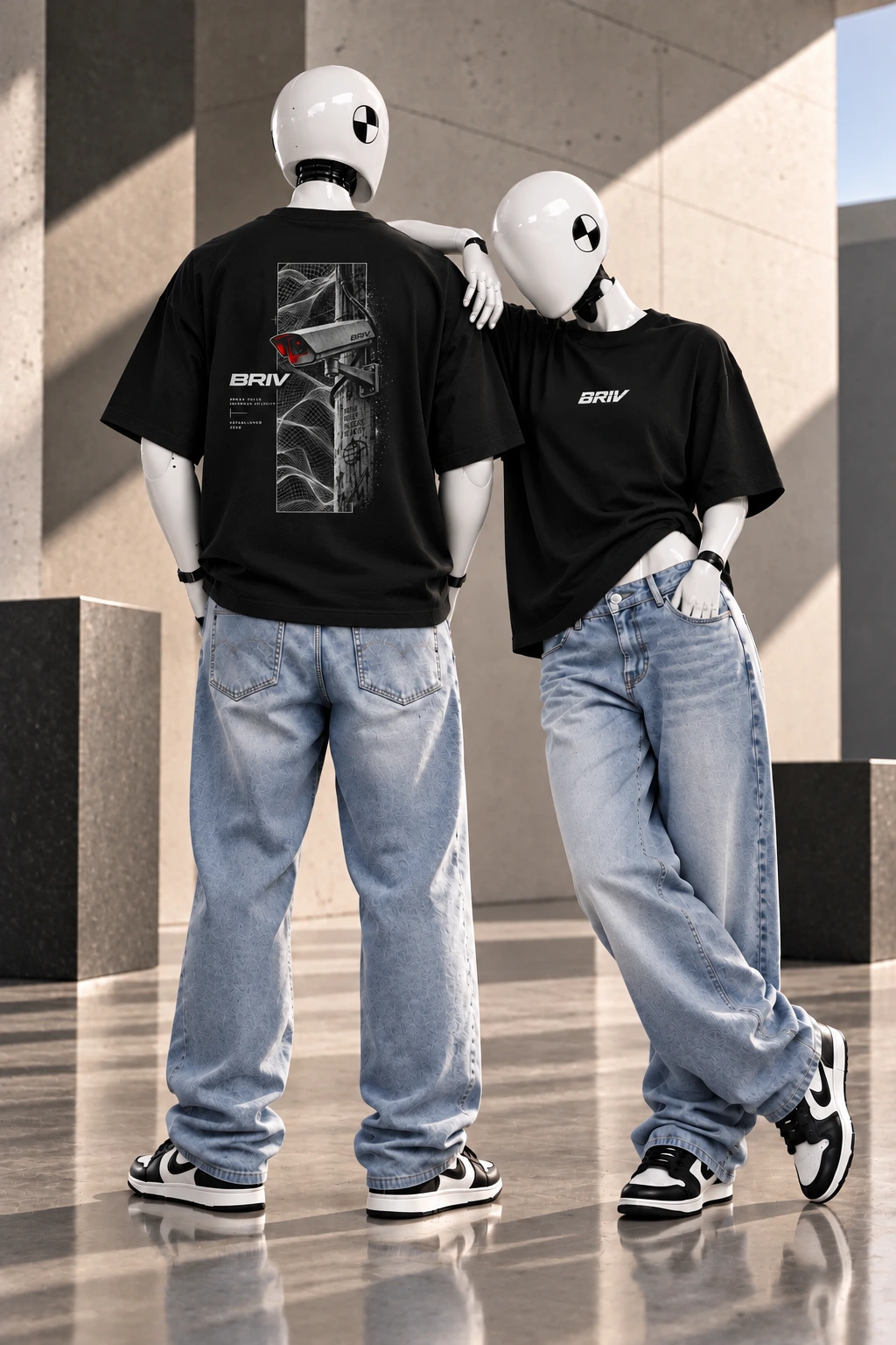 BRIV OVERSIZE SHIRT CAM – Produktansicht
