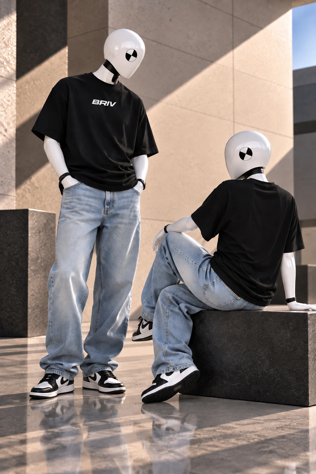 BRIV ESSENTIAL II OVERSIZE SHIRT – Produktansicht