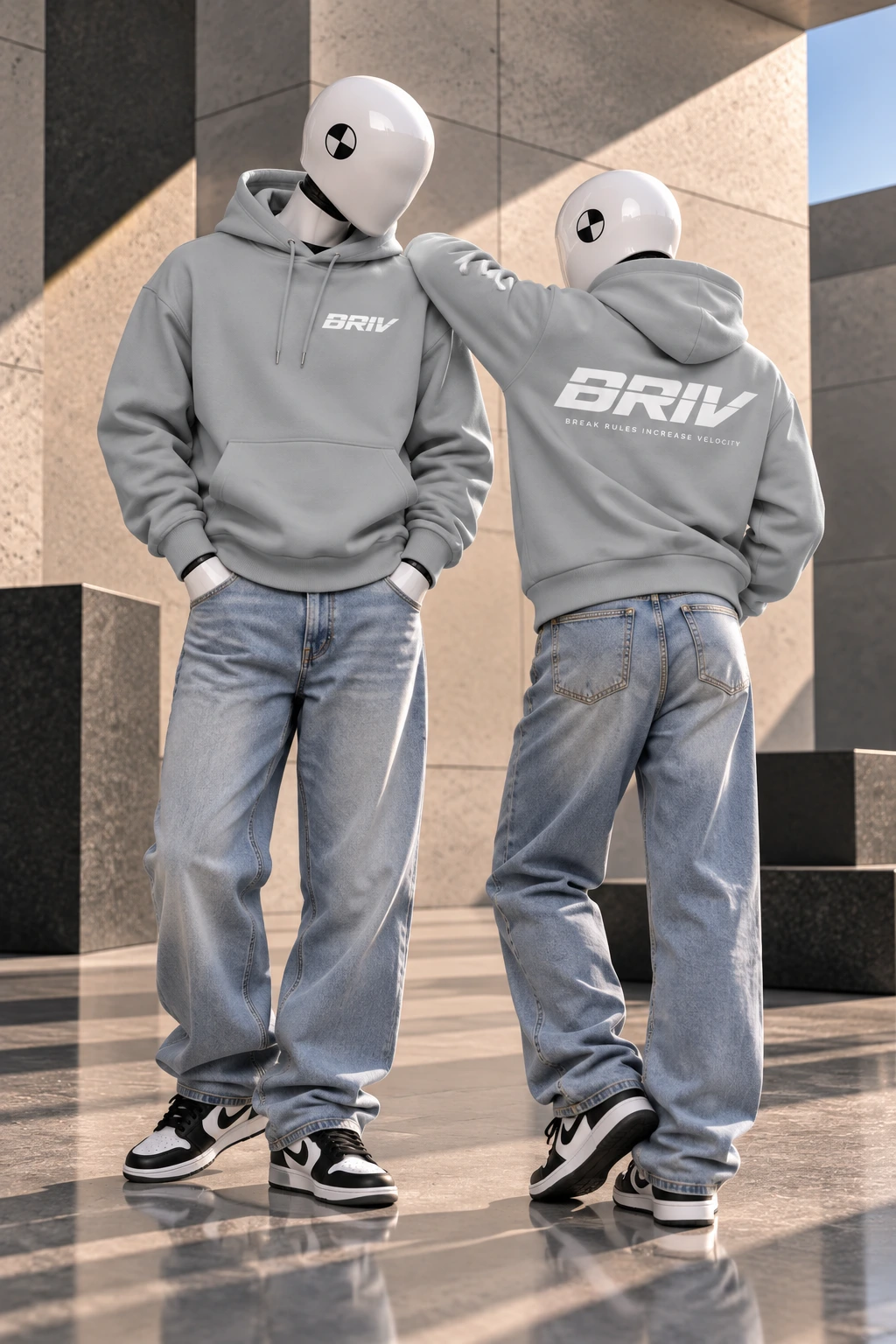 BRIV ESSENTIAL HOODIE – Produktansicht